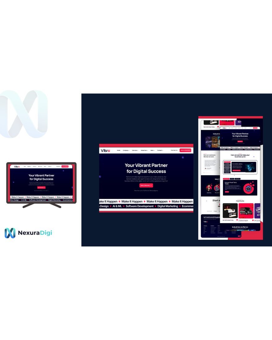 Vibro Digital Agency Website